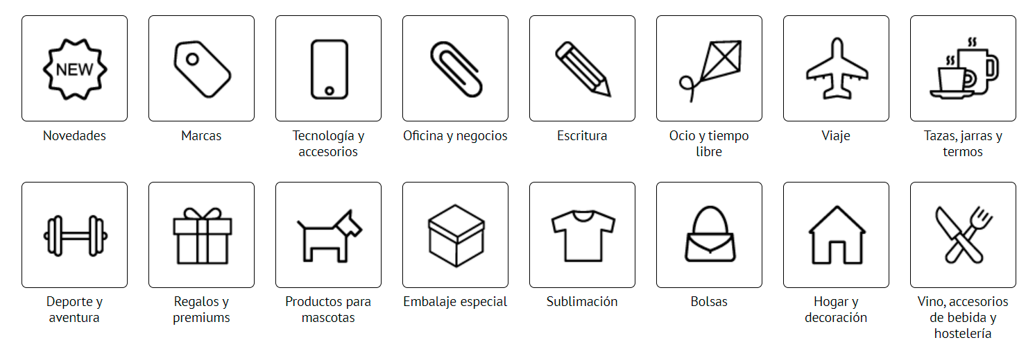 Categorías