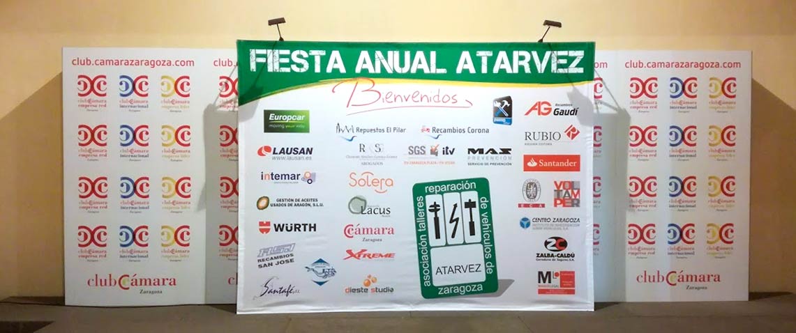 Rotulación Evento en Cámara de Comercio