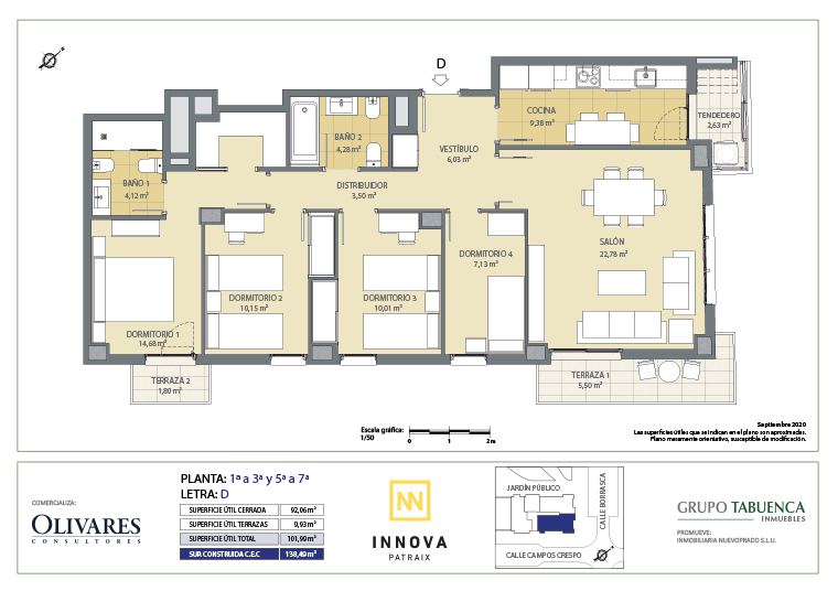 Plano Texturizado Innova